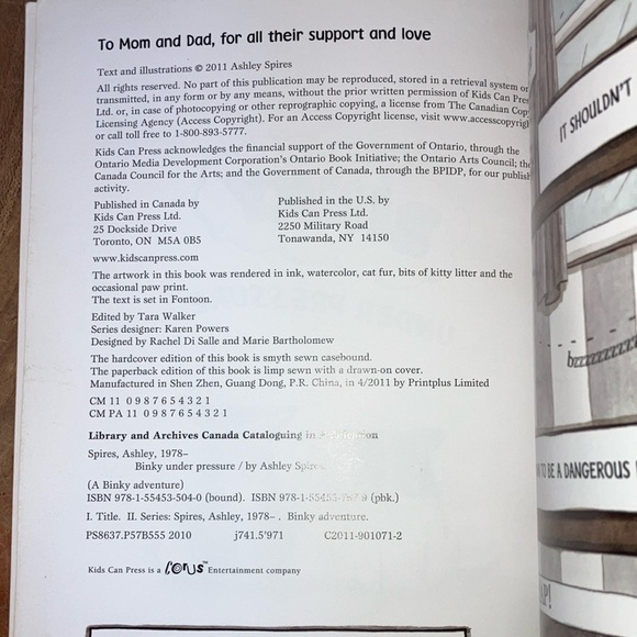 Binky Adventure Books Set of two signed by author - Picture 9 of 16